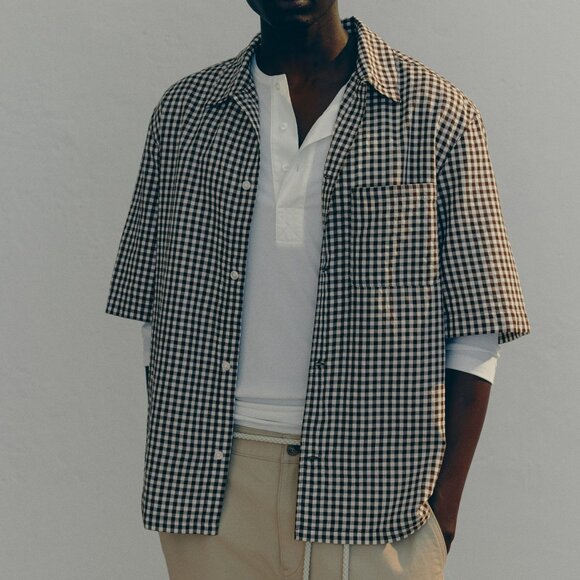 Regular-Fit Short-Sleeved Shirt - Picture 2 of 6